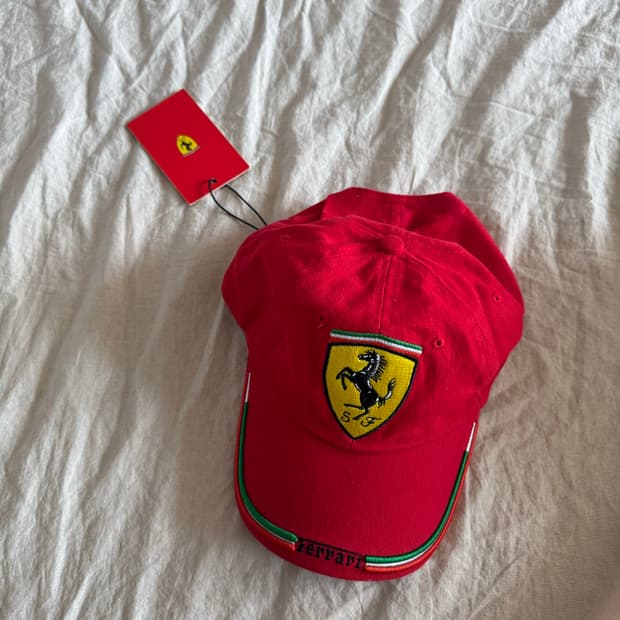 페라리 빈티지 레이싱 캡 새상품