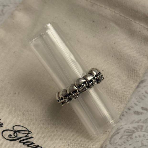 히스테릭글래머 스컬 링 반지