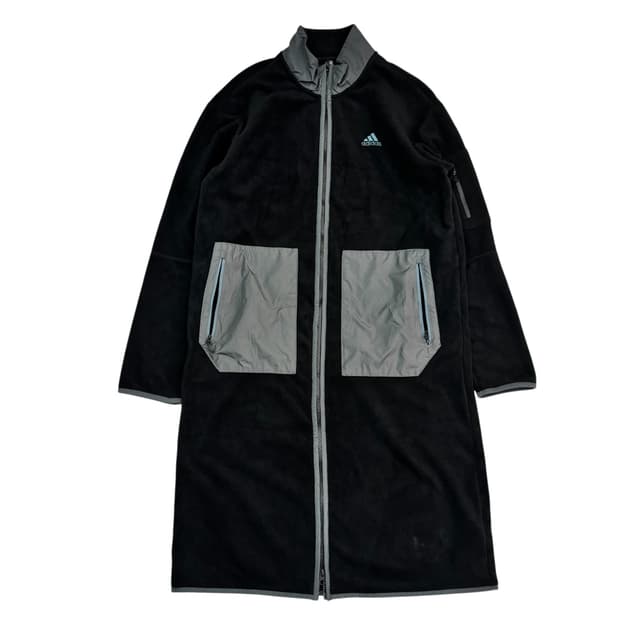 아디다스 마이크로 롱 플리스 자켓