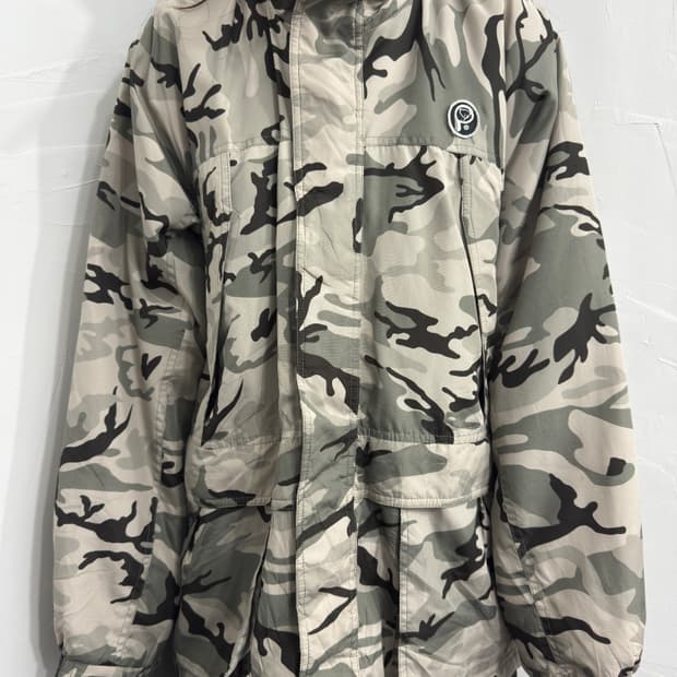 penfield camo fur hood jacket