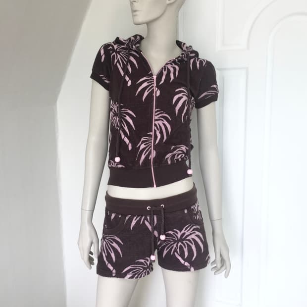 Juicy Couture Palm Print Matching Set