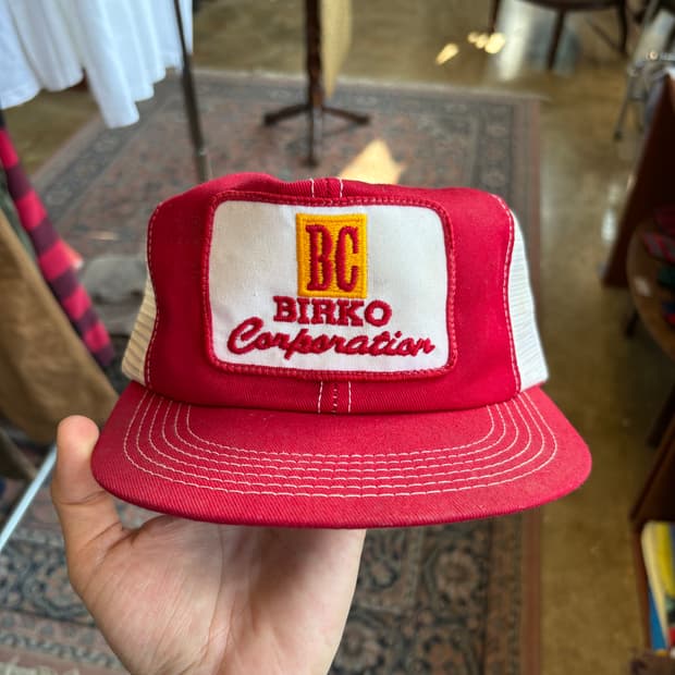 80s Birko Corporation 미제 트러커캡