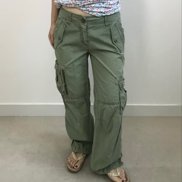 빈티지 투웨이 카고팬츠