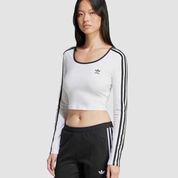 아디다스 3s 크롭티