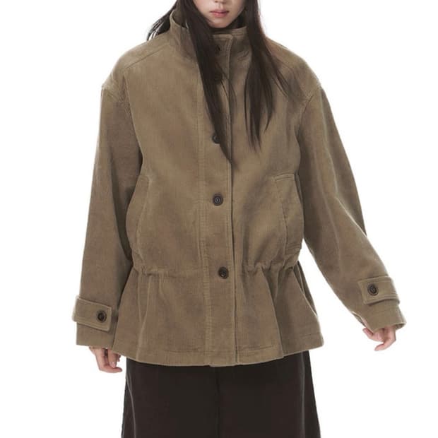 (누빔0) 빈티지 디스트레스드 코듀로이 자켓