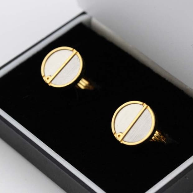 던힐 A-등급 남자 명품 커프스 빈티지