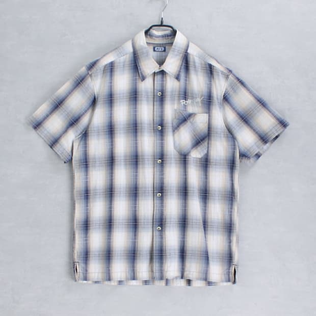 PJ'S _ check cotton shirt _S4364