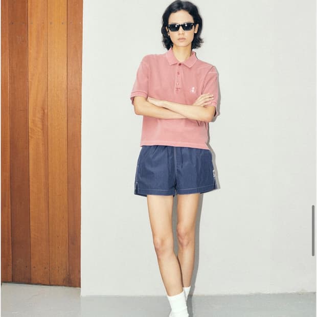 헤리티지플로스 피그먼트 피케셔츠 마룬 M