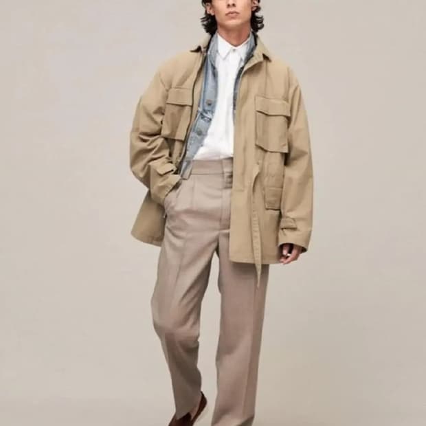 피어오브갓 7th컬렉션 파라슈트 자켓