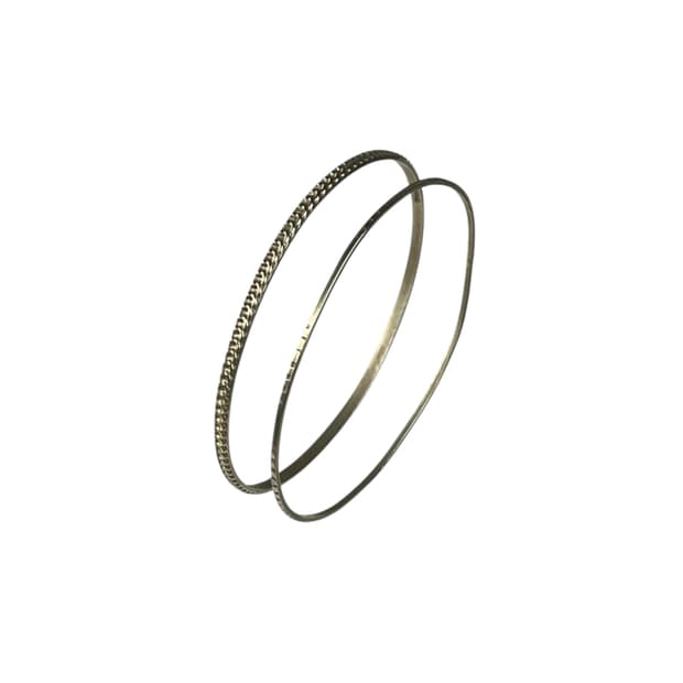 SCAB layered bangle set