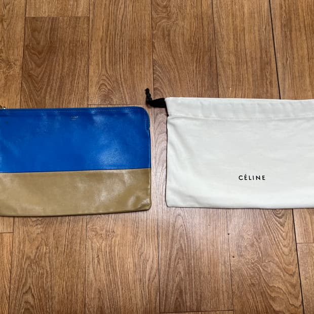 올드 셀린느 투톤 클러치