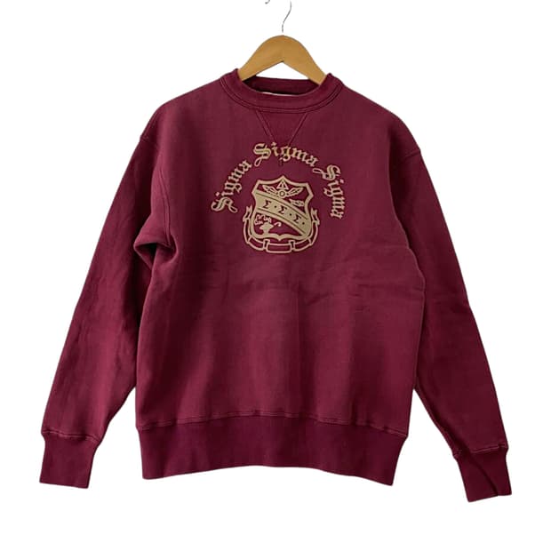 쿠쉬맨 40s Sigmal Sigma Sigma 코튼 스웻셔츠 XL