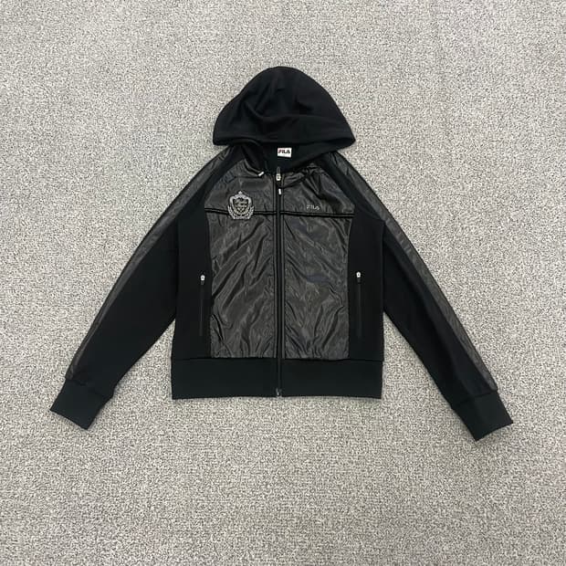 휠라 유광 올드스쿨 져지 자켓 0128S