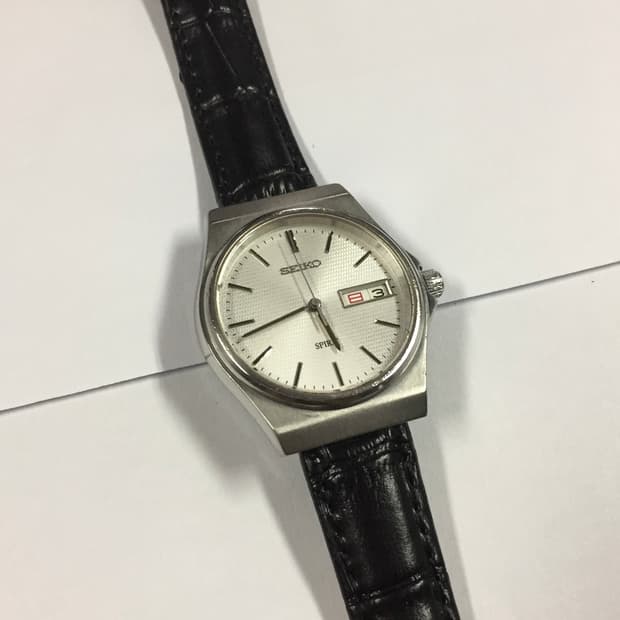 90s seiko spirit quatz day-date