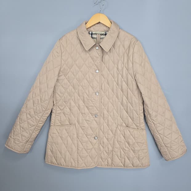 여성 버버리 Burberry London 퀼팅 자켓 M