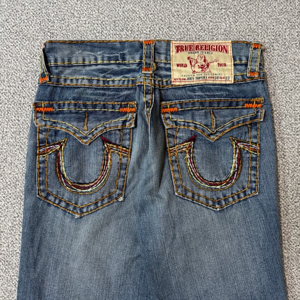 트루릴리젼 트루릴리진 부츠컷 데님 30