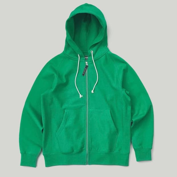 카키스 라글란 후드집업 xs