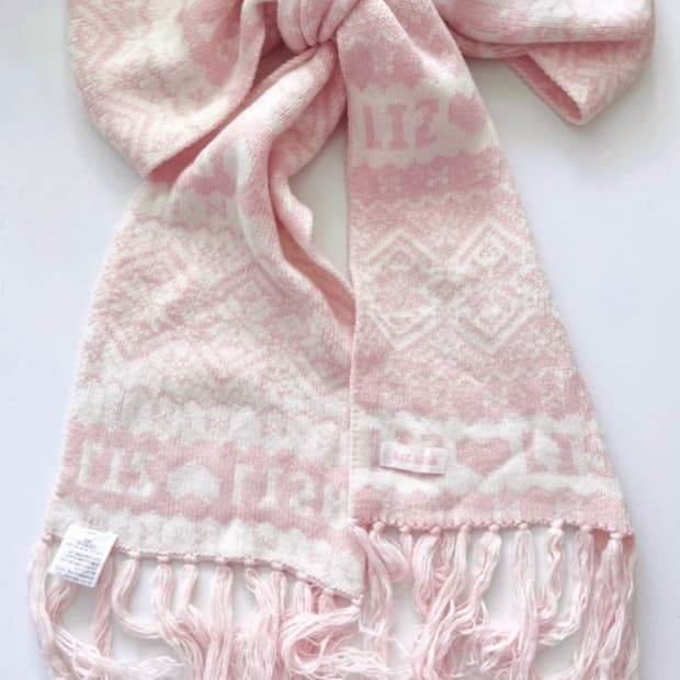 리즈리사 히메갸루 달천깔 딸기우유 노르딕 머플러 핀터