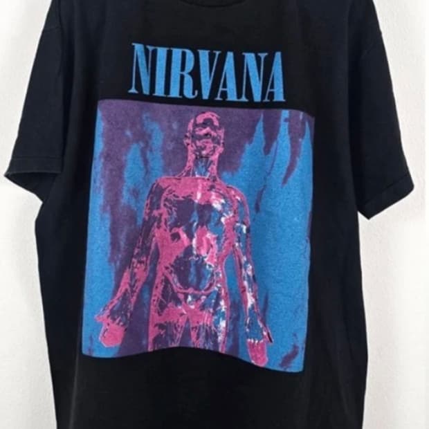 (rep) 빈티지 너바나 silver  1993 bk