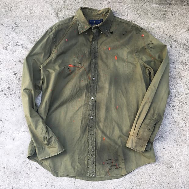 POLO RALPH LAUREN PAINT SPLASH SHIRT