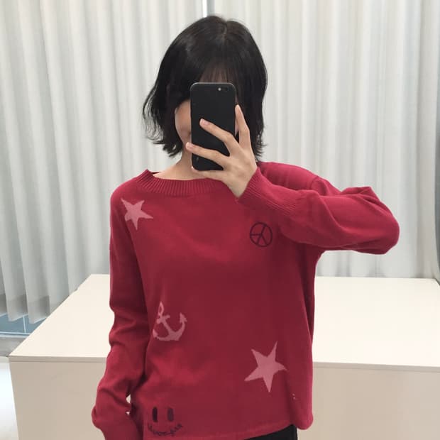 빈티지 핀터 무드 니트