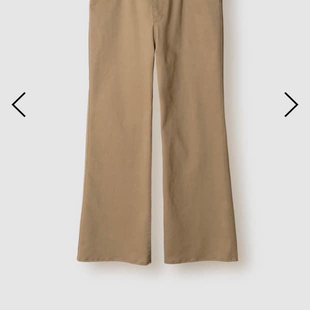 구매) 포커페이스 워시드 몰스킨 스트레이트 플레어 팬츠 M