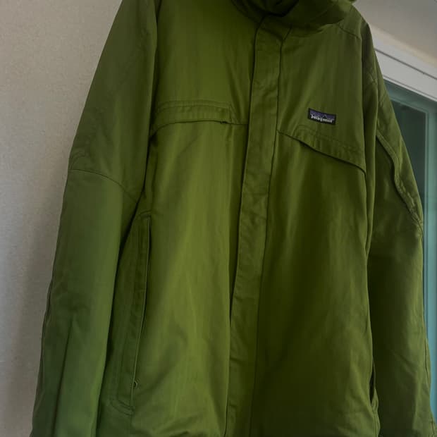 파타고니아 그린 소프트쉘 자켓