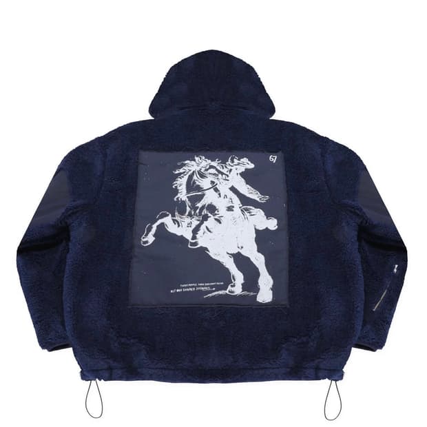 [OS] MJD WAS MW 셔링 후드 자켓 네이비