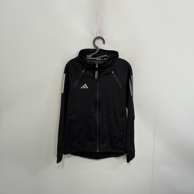 아디다스 여성 후드 집업 트랙탑 S