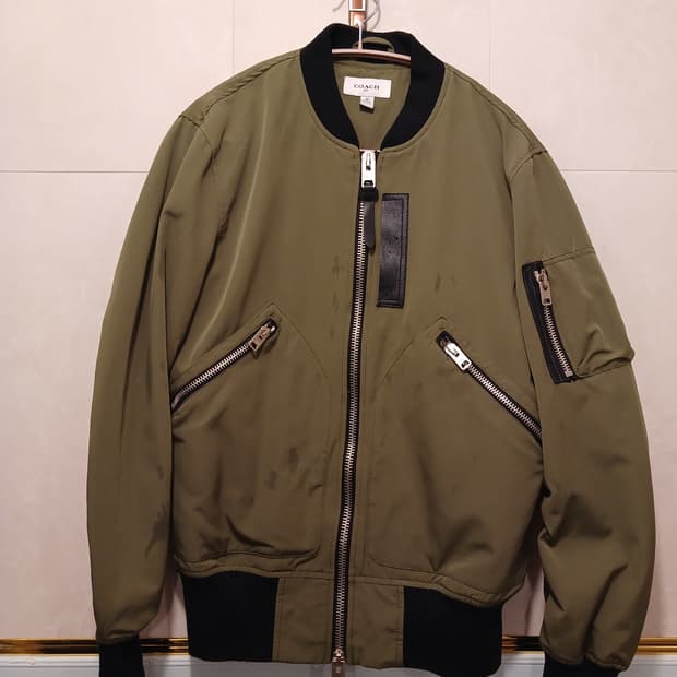 코치 정품 여성 봄버 자켓 50 사이즈