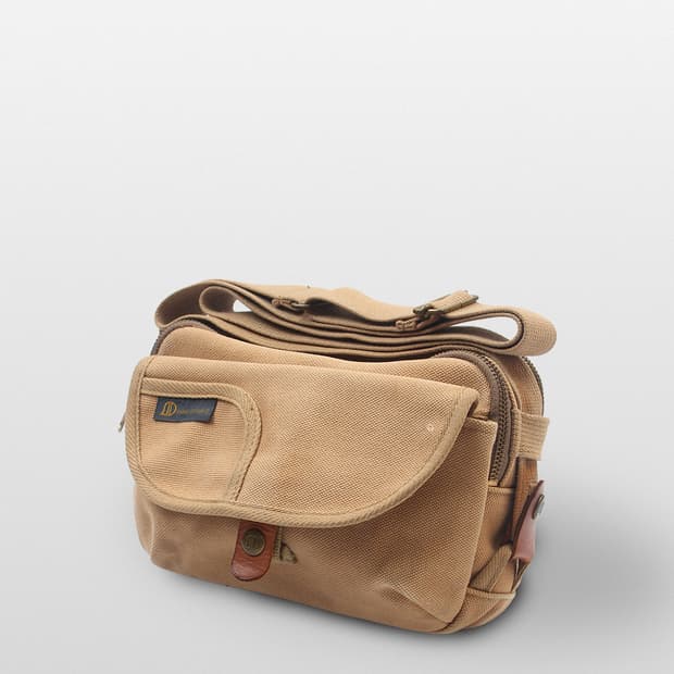 SHIRAI DESIGN Canvas Cross Bag