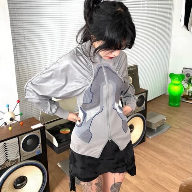 아디다스 x 스텔라맥카트니 투웨이 집업