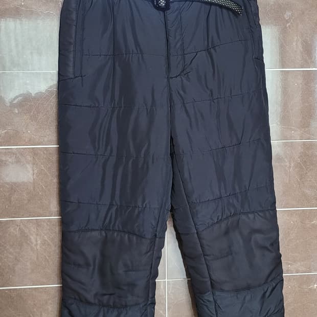 남성32~34인치) 뱅뱅 아웃도어패딩 겨울바지.작업복(벨트세트)