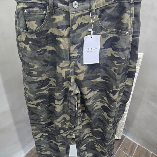 밀리터리 여성바지