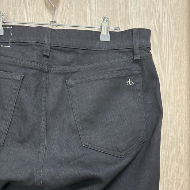 rag&bone 랙앤본 Fit2 슬림레그 데님팬츠32"/블랙