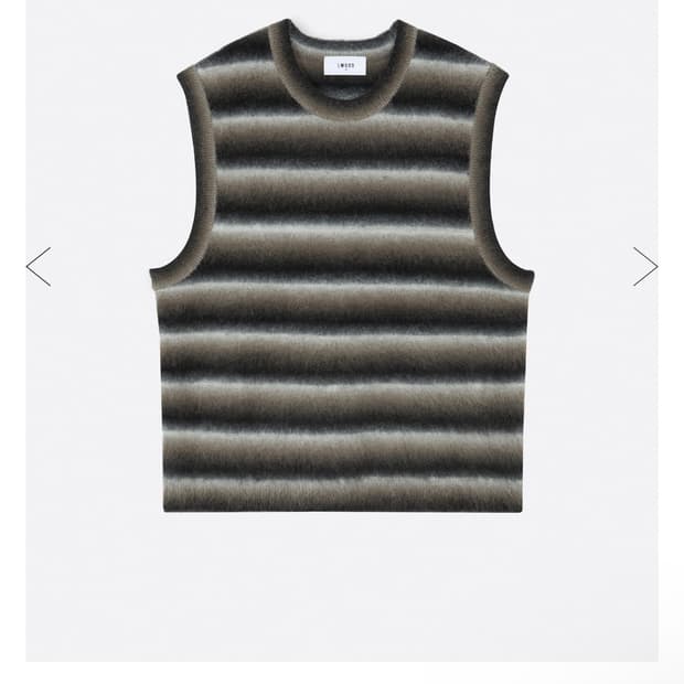 새상품) 엘무드 LMOOD 하이틴 알파카 베스트 니트조끼 정가10만원대