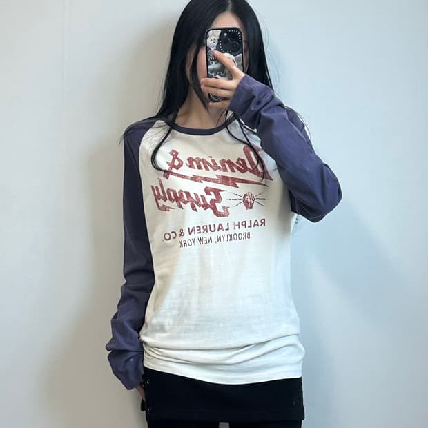 폴로 랄프로렌 데님앤서플라이 나그랑 롱 슬리브 긴팔티