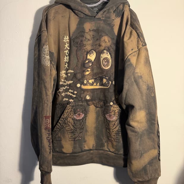 스캇 x 무라카미 할로우 후디 xxl