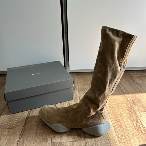 릭오웬스 아디다스 러너 삭스 하이