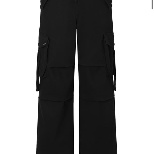 이네기 카고팬츠 블랙+스트랩탑