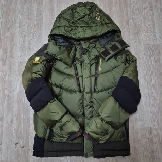 머렐 구스다운 후드 패딩 점퍼 M(95)
