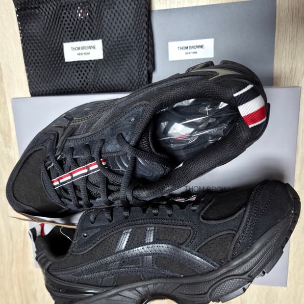 [260]아식스 톰브라운 젤카야노14 블랙