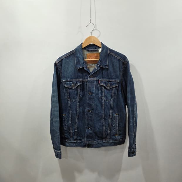 리바이스 타입3 셀비지 데님자켓 L 