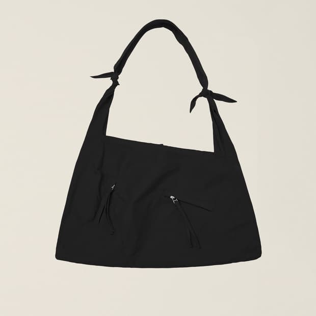 GARMENT DYED 2 WAY STRAP TOTE BAG (LARGE