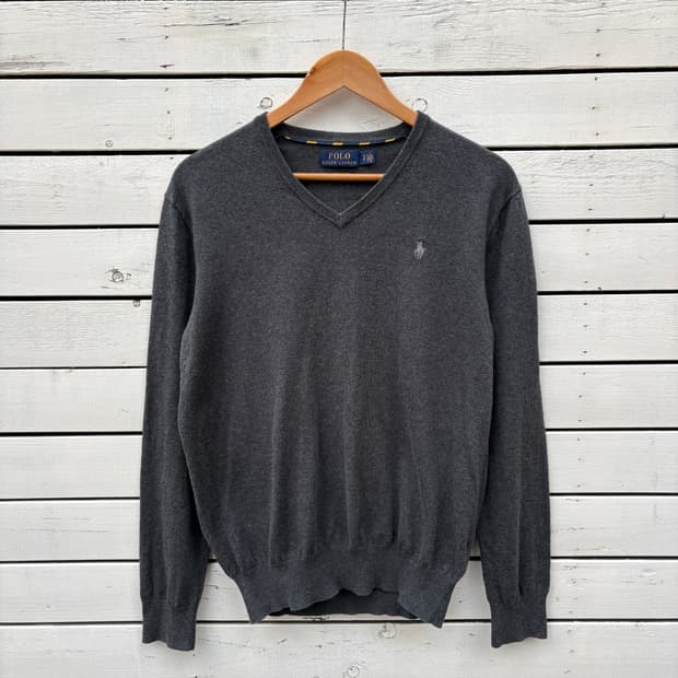 Polo 폴로 피마코튼 브이넥 니트