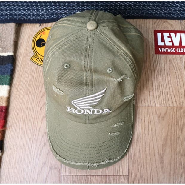honda 혼다 빈티지 가공 볼캡