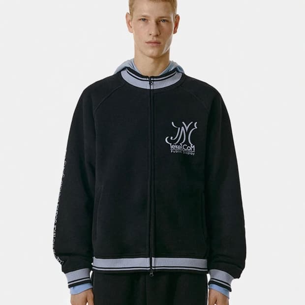 Zzzip Track Zip-Up Sweatshirt Black