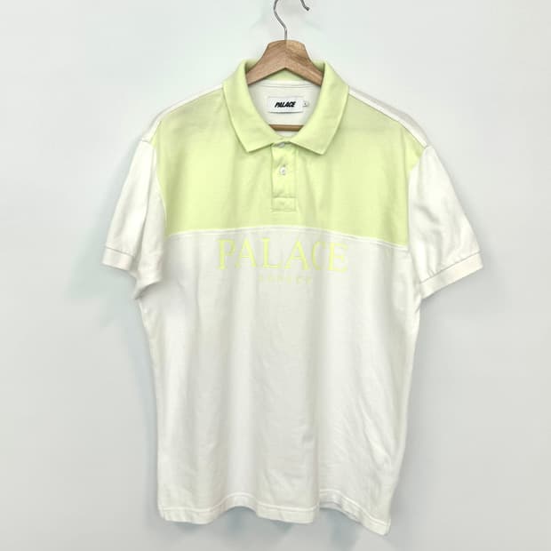 PALACE 푸어 돈 폴로 블록 디자인 피케 폴로셔츠 L