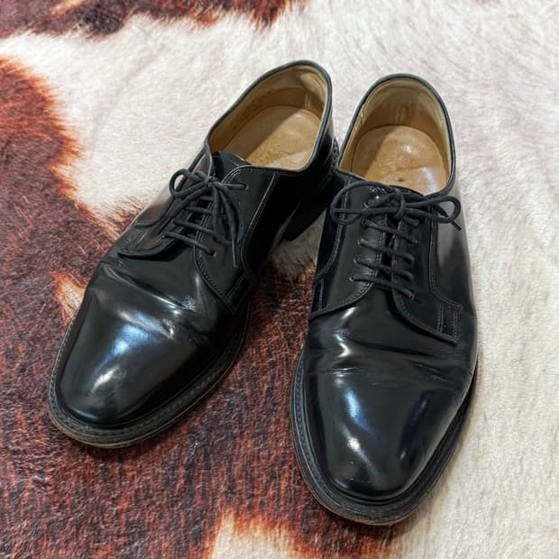 Loake 로크 771B 더비 슈즈 블랙 UK7 (260)