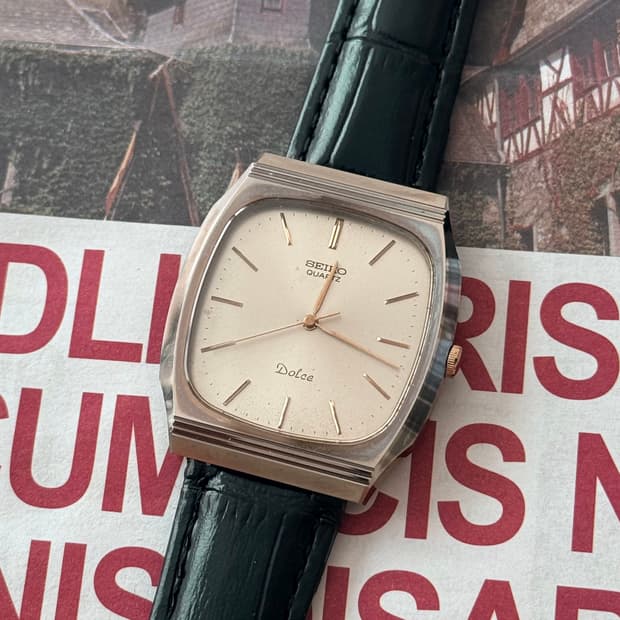 Seiko 세이코 Dolce 샴페인 쿼츠